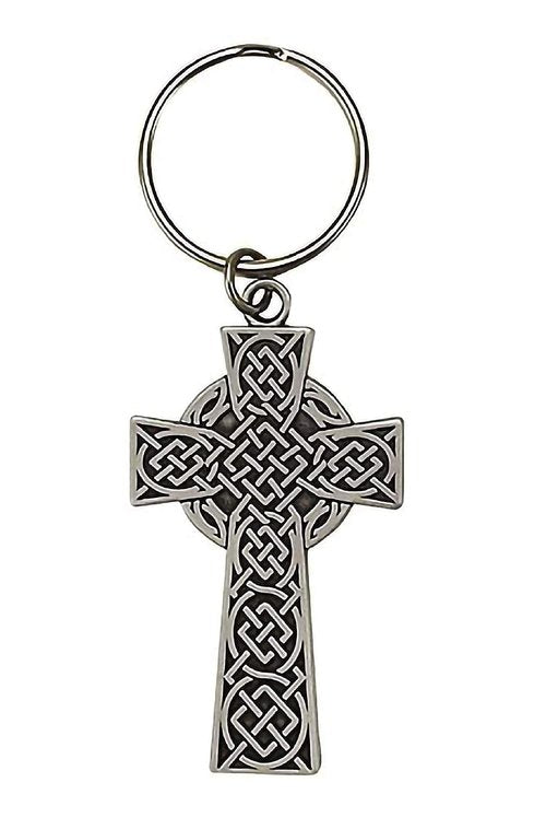 Cathedral Art (Abbey & CA Gift May The Road Rise Key Ring, 2" x 8" x 6", Silver
