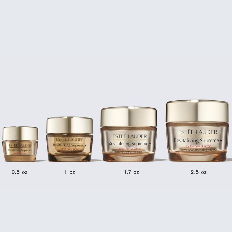 Estée Lauder Revitalizing Supreme+ Youth Power Cream Moisturizer with Hyaluronic Acid & Peptides, Anti Aging | Face & Neck Cream, 1 Ounce