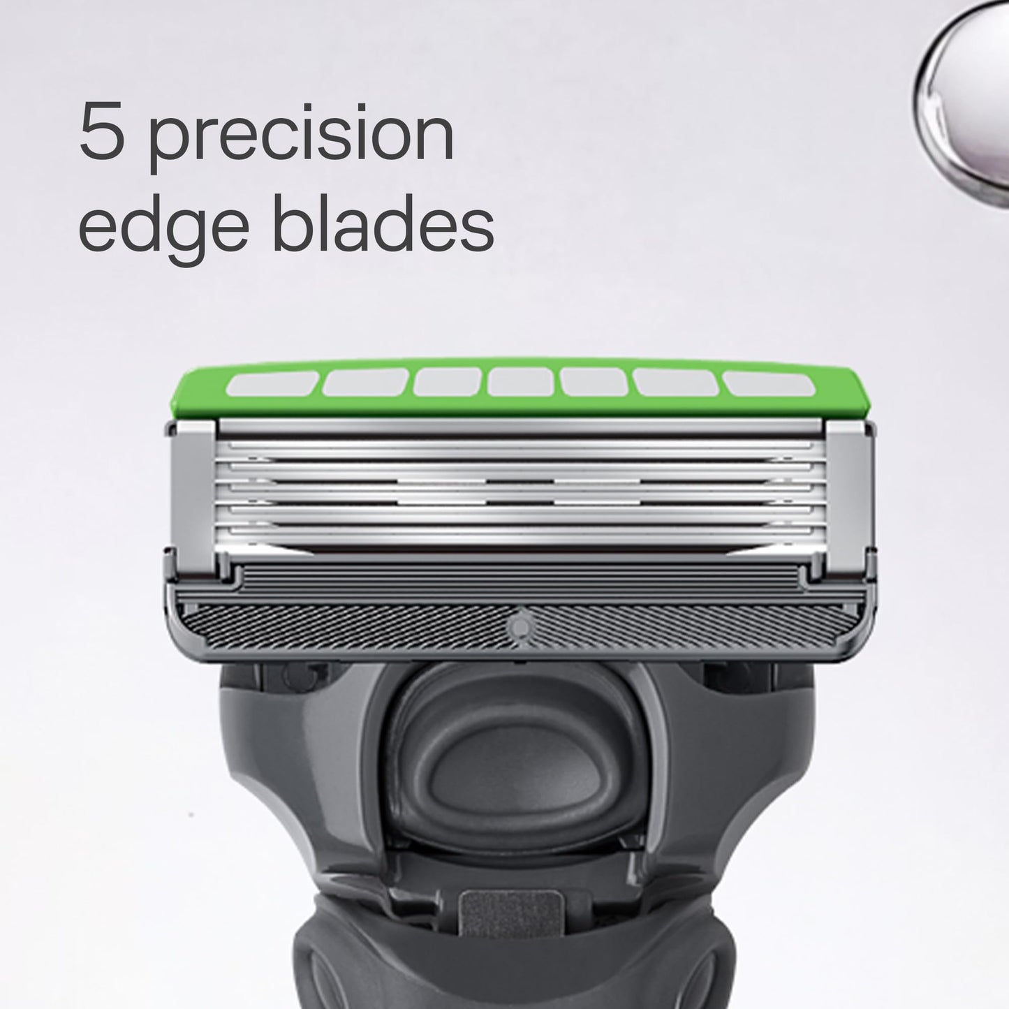 Schick Hydro Sensitive Razors for Men | 5-Blade Mens Razors for Shaving, 1 Mens Razor Handle with 17 Razor Blades Refills