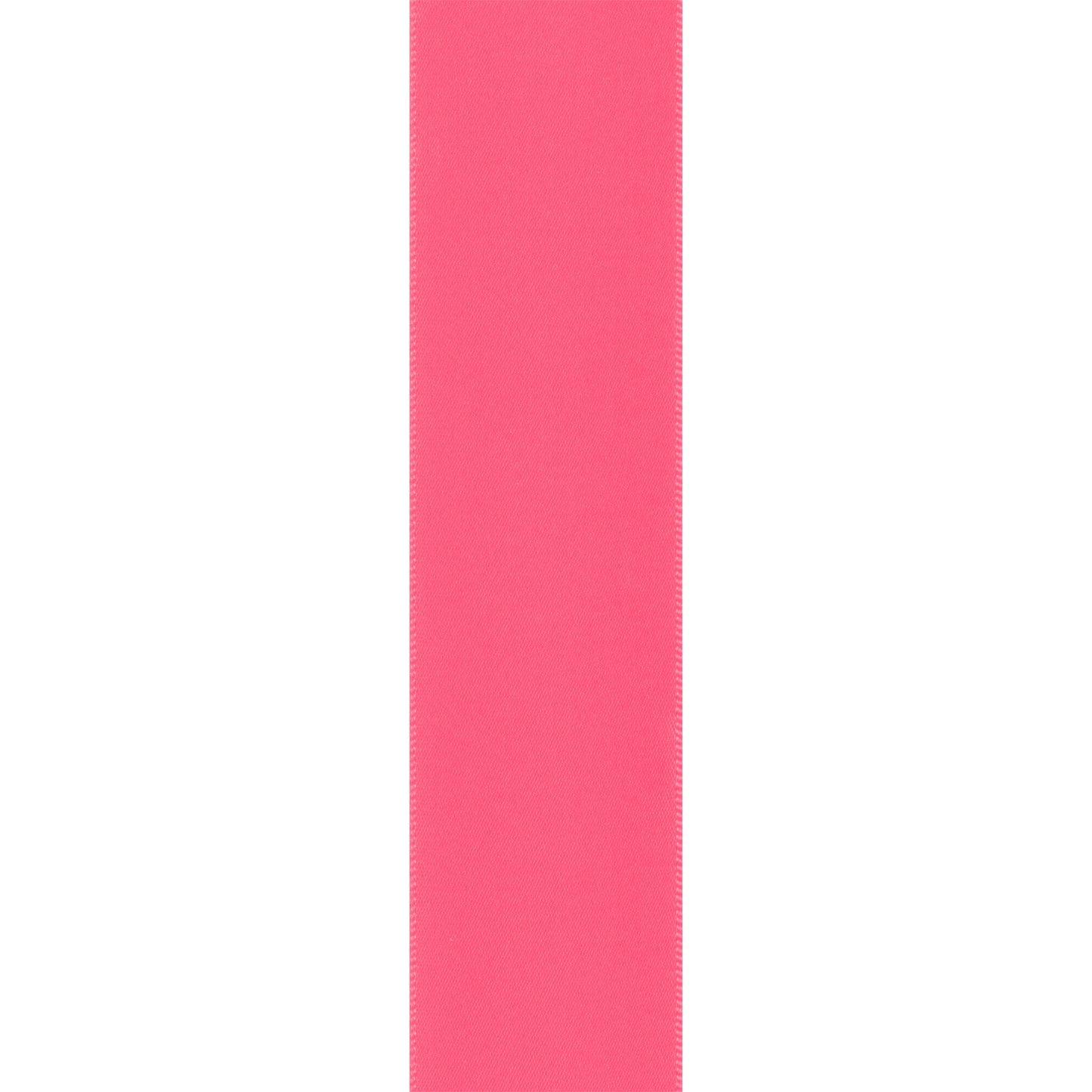 Offray Single Face Satin Craft Ribbon, 1 1/2-Inch x 12-Feet, Shocking Pink