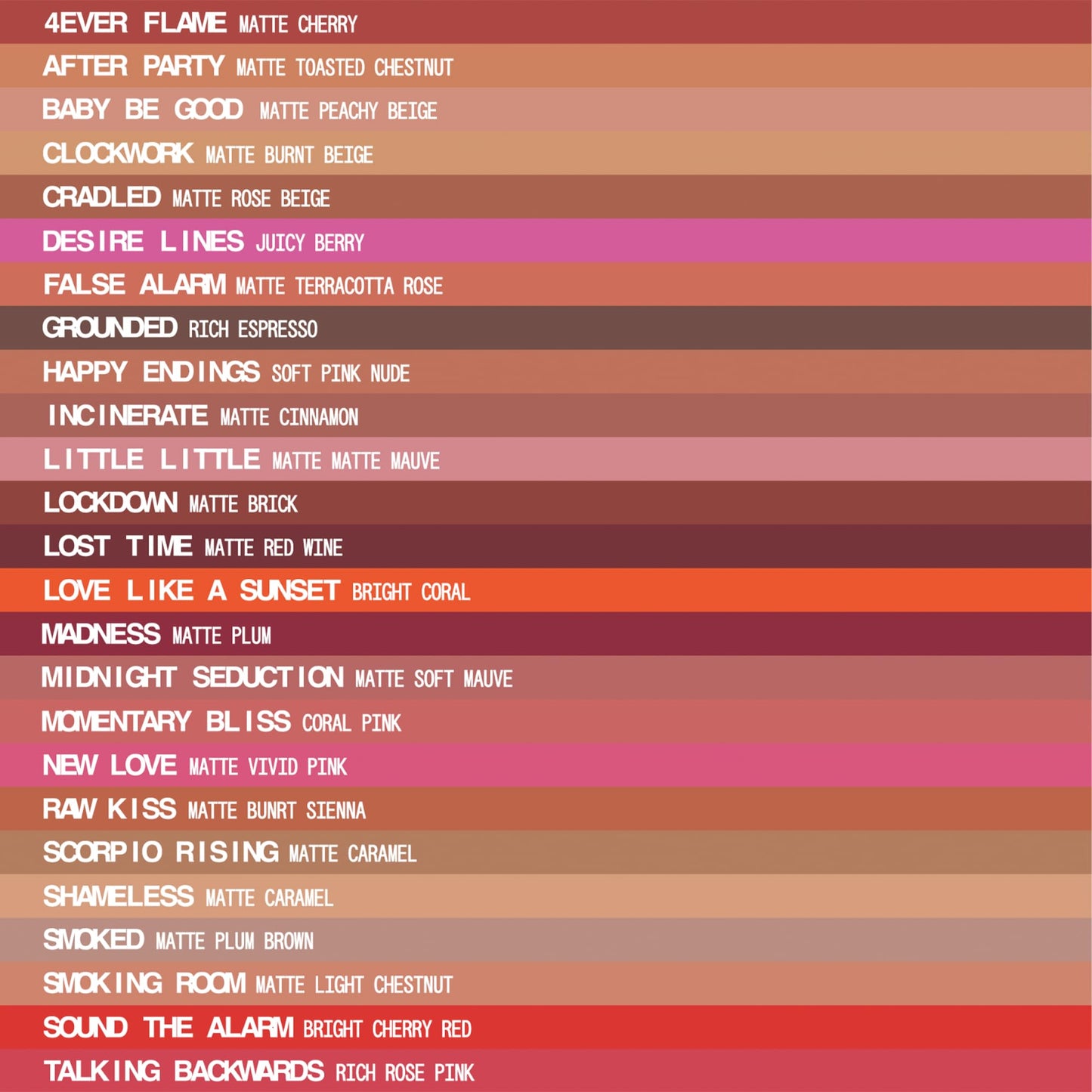 about-face Matte Fix Lip Pencil False Alarm – Long-Wear, Creamy Matte Lip Liner with Hyaluronic Acid & Vitamins C & E – Vegan, Cruelty-Free, Clean Beauty – 0.042 oz (Terracotta Rose)