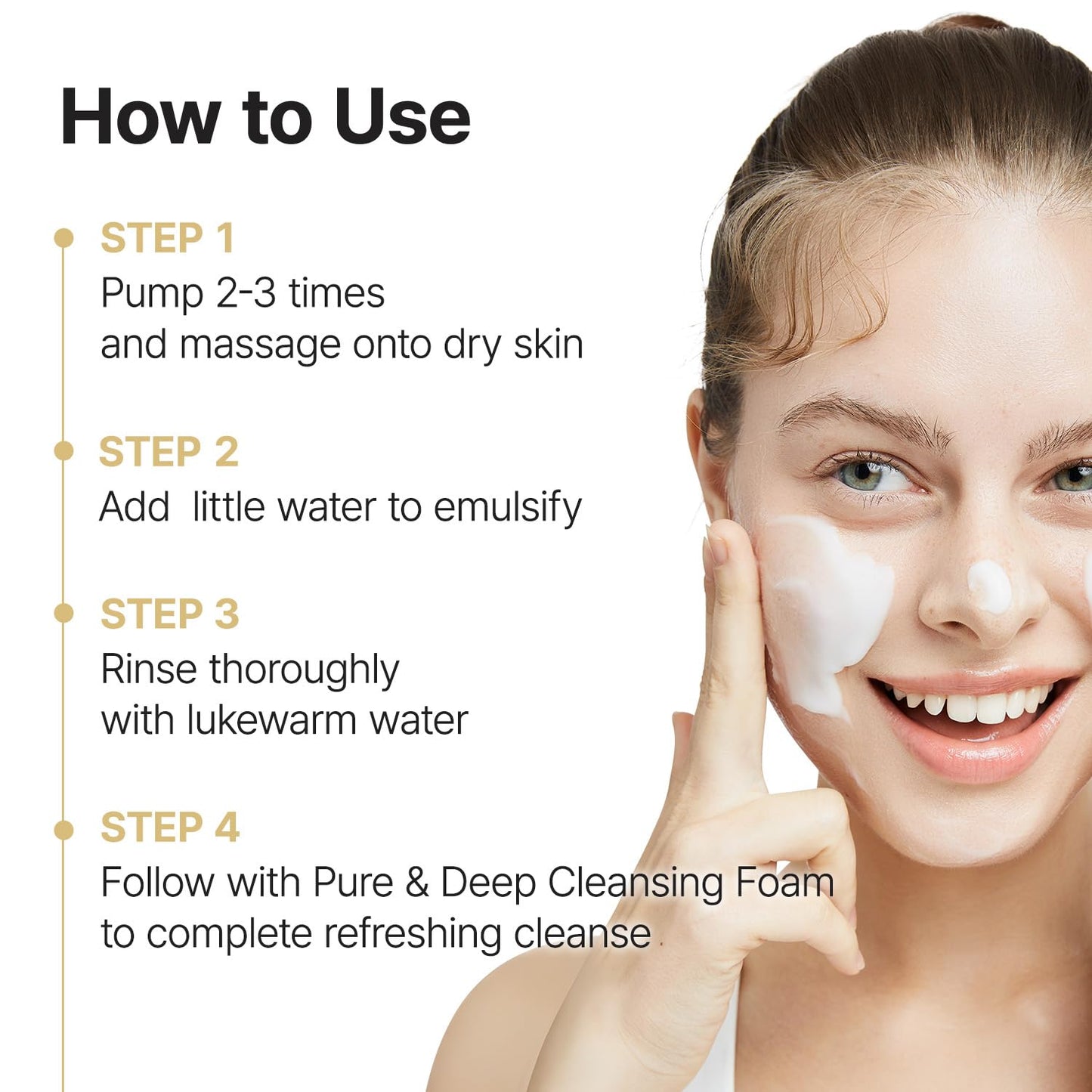 MANYO Pure Soybean Cleansing Milk - Hydrating Facial Cleanser with Hyaluronic Acid for Dry, Sensitive Skin | 6.76 fl oz (200ml)