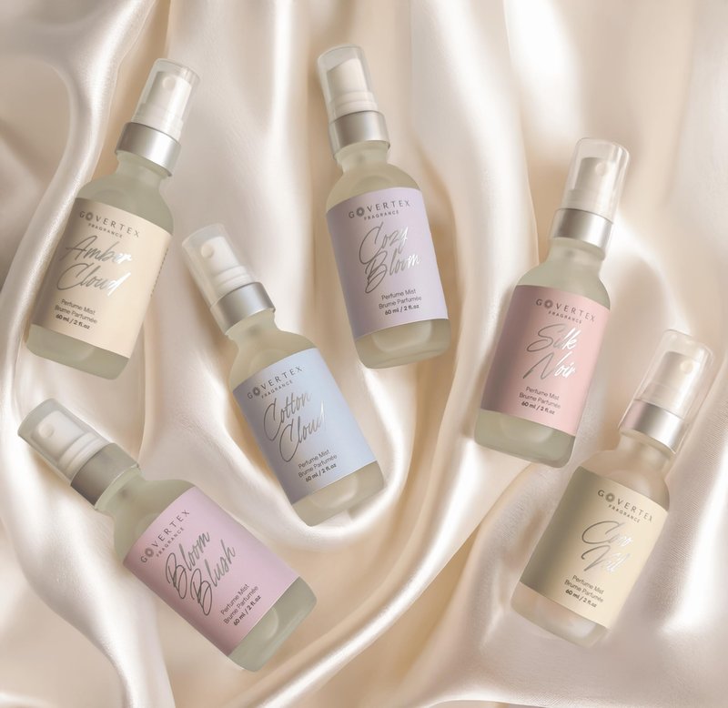 Govertex Amber Cloud Hair & Body Perfume Mist - Citrus, Jasmine, Lilac & Creamy Amber Perfume | 60ml | Signature Women Fragrance - Long Lasting Hair and Body Mist