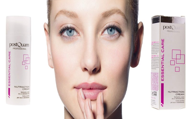 POSTQUAM Professional Nutriaction Cream Dry And Dehydrated Skin 50ml – Skin Care – Daily Use - Nourishing Anti-Wrinkle - Provides An Immediate Regenerative Action – Natural Ingredients