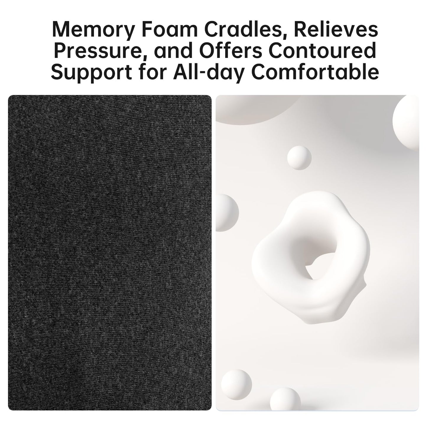 UTJZIB Massage Pillow Face Down - Headrest Face Pillow for Bed, After Post-Eye & BBL Surgery Recovery, Beach Tanning, Stomach Sleeping, Face Cradle Prone Sleepers.