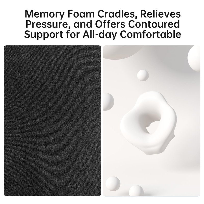 UTJZIB Massage Pillow Face Down - Headrest Face Pillow for Bed, After Post-Eye & BBL Surgery Recovery, Beach Tanning, Stomach Sleeping, Face Cradle Prone Sleepers.