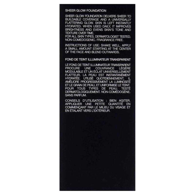 NARS Sheer Glow Foundation - L4.5 Vienna | Lightweight Liquid Foundation - 1 oz