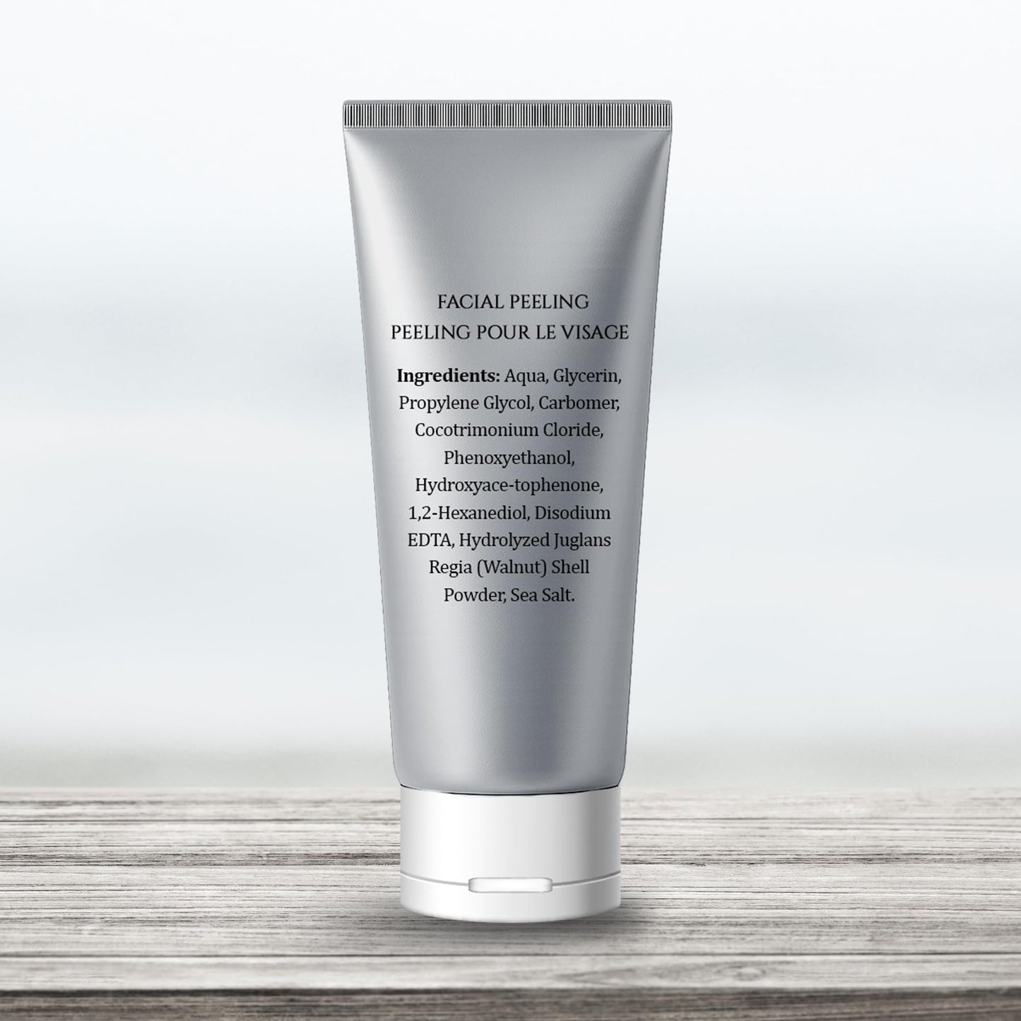 Vivo Per Lei Facial Peeling Gel - Helps Address Dead Skin Buildup - Gentle Exfoliating Gel for Rough, Dry, Sensitive or Mature Skin - Face and Body Scrub - Non Abrasive - 4.05 Fl. Oz.