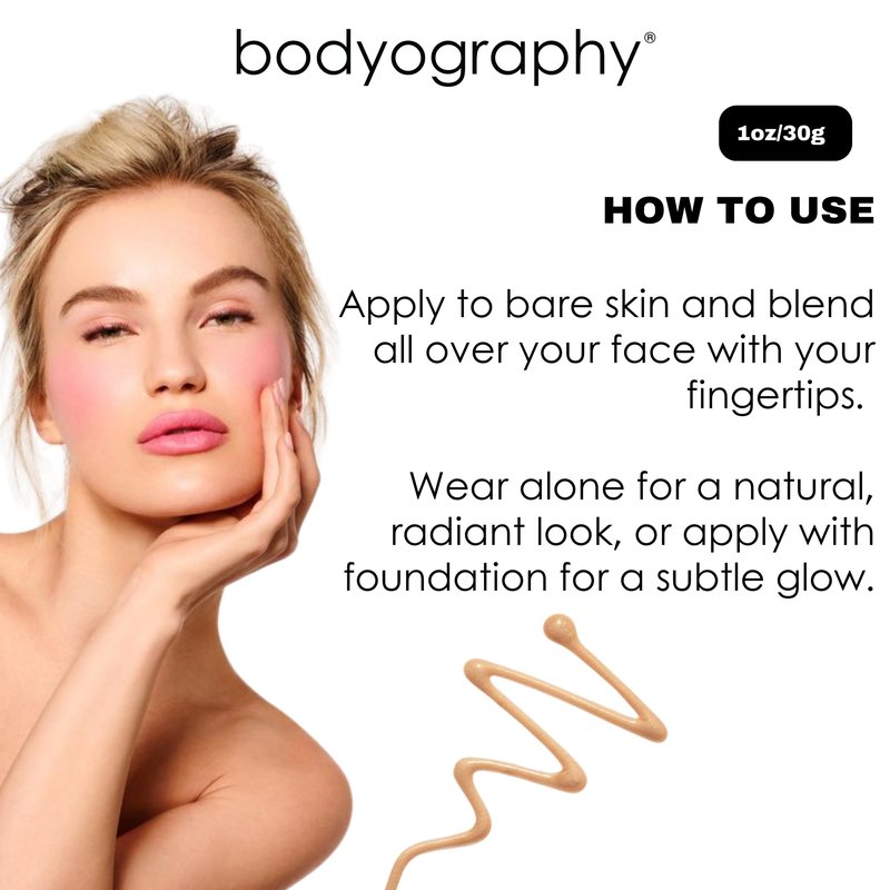 Bodyography Radiant Glow Primer + Niacinamide | Hydrating Makeup Primer with Light-Reflecting Pearls & Hyaluronic Acid | Silicone-Free Face Primer for a Long-Lasting Base