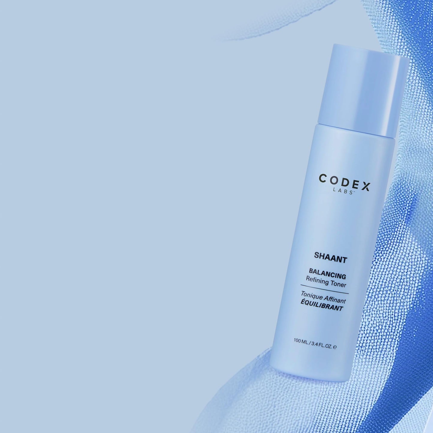 Codex Labs Shaant Refining Toner - Hydration & Pore Minimizer - for Acne Prone Skin - with 2% Gluconolactone - Cruelty-Free, Vegan Skincare (100ml)