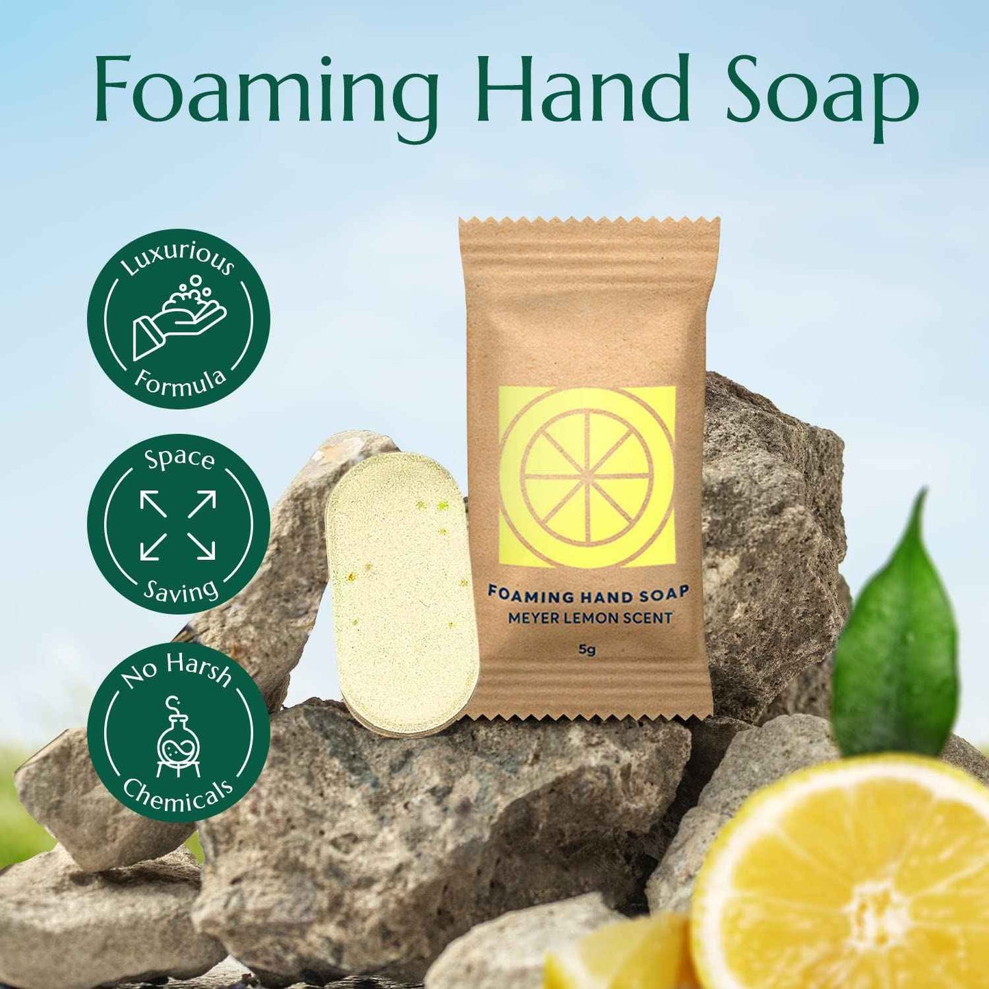 CLEANOMIC Foaming Hand Soap Tablets and Tablet Tin Bundle