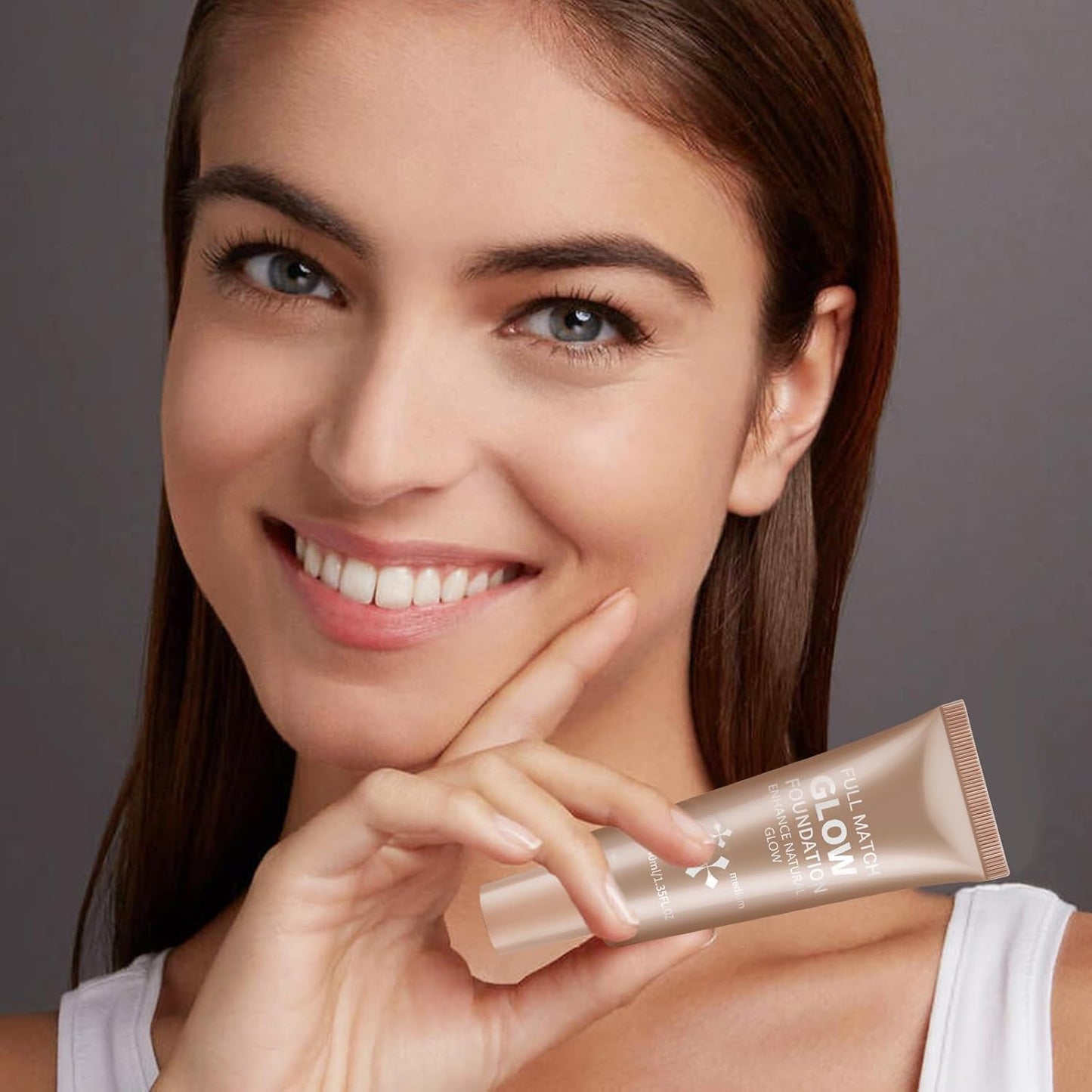Liquid Foundation Makeup - Waterproof Dewy Formula with Shimmer | Illuminating Highlighter for Natural Glow