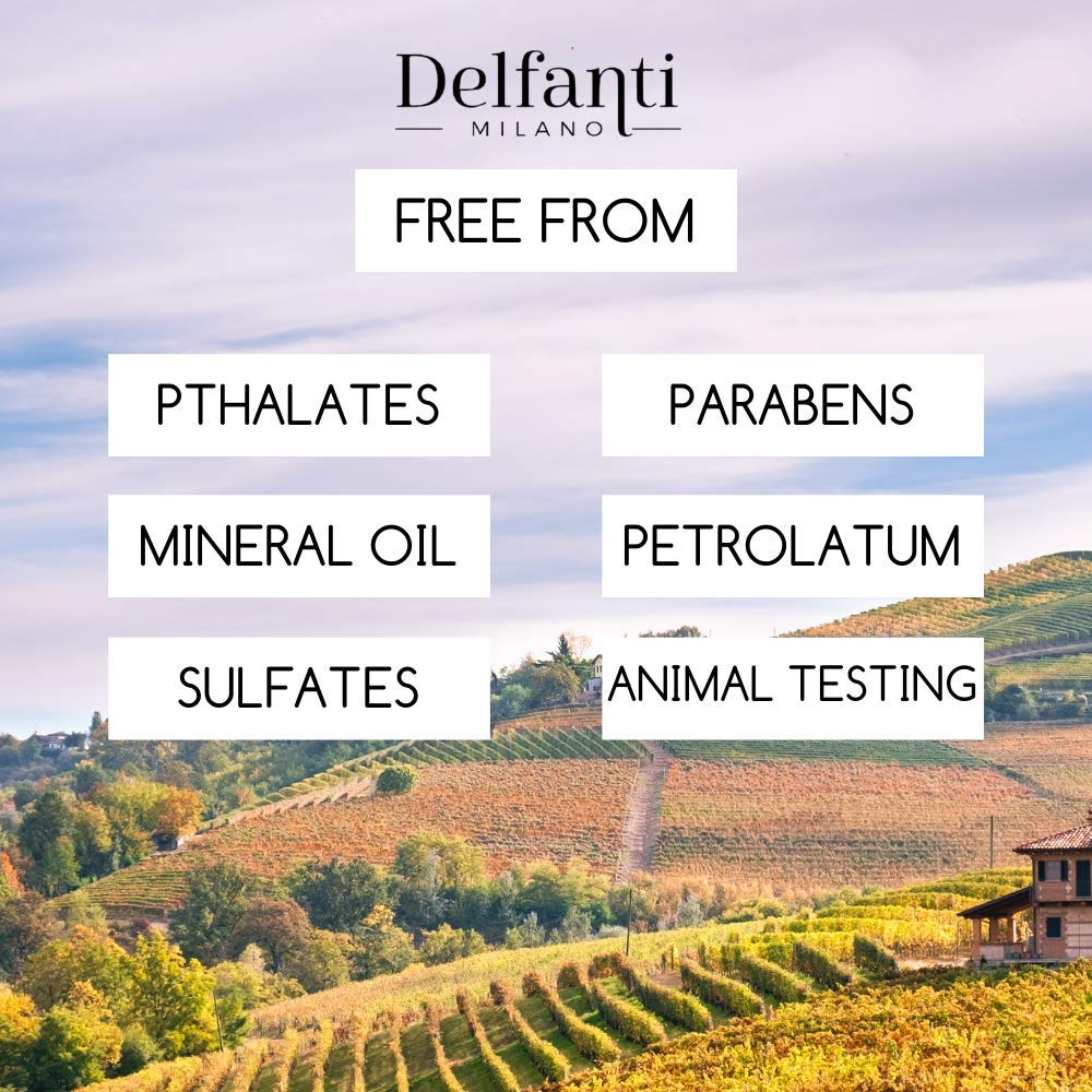 Delfanti-Milano • VITAMIN C & SHEA BUTTER• DUO pack • Day + Night Creams • Face, Neck Décolleté Moisturizing and Nourishing Cream for renewed complexion • Made in Italy
