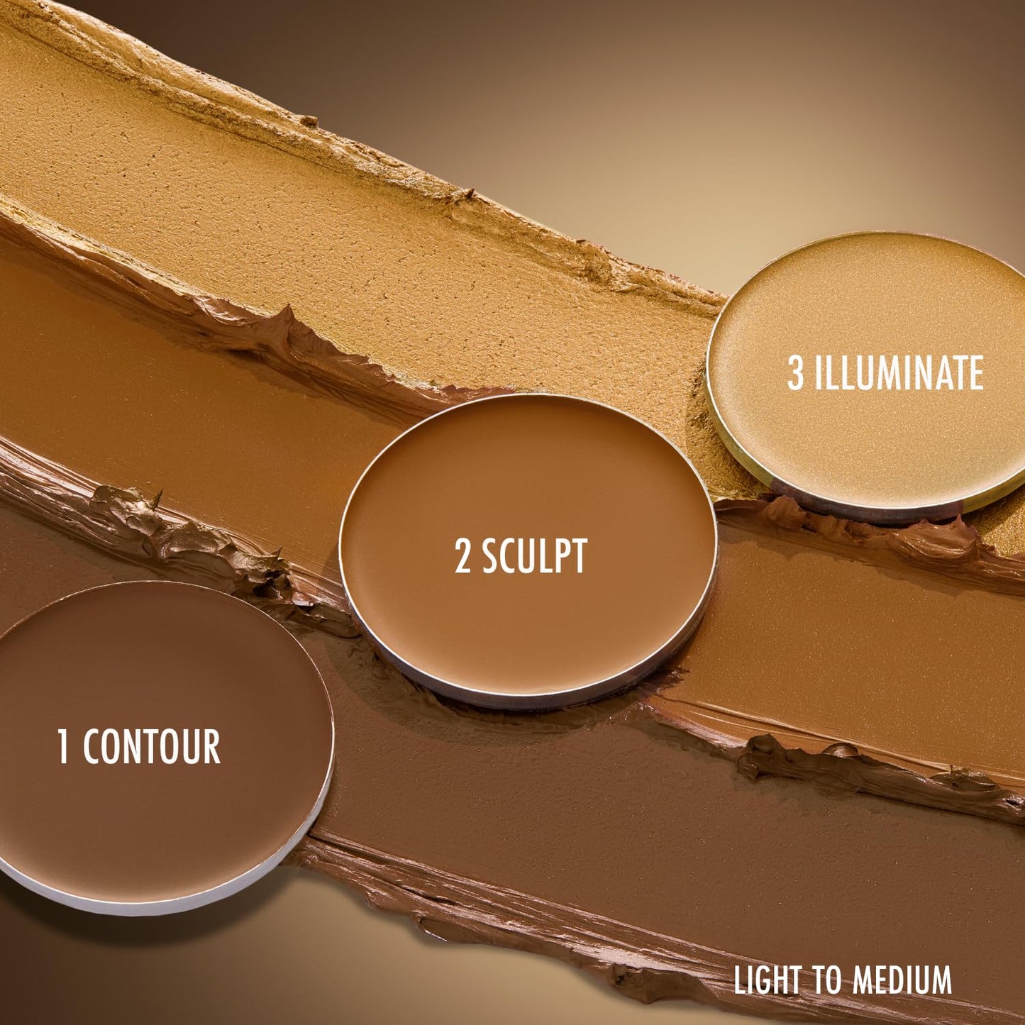 Black Radiance True Complexion Creme Contour Palette, Medium to Dark, 7.5 Gram