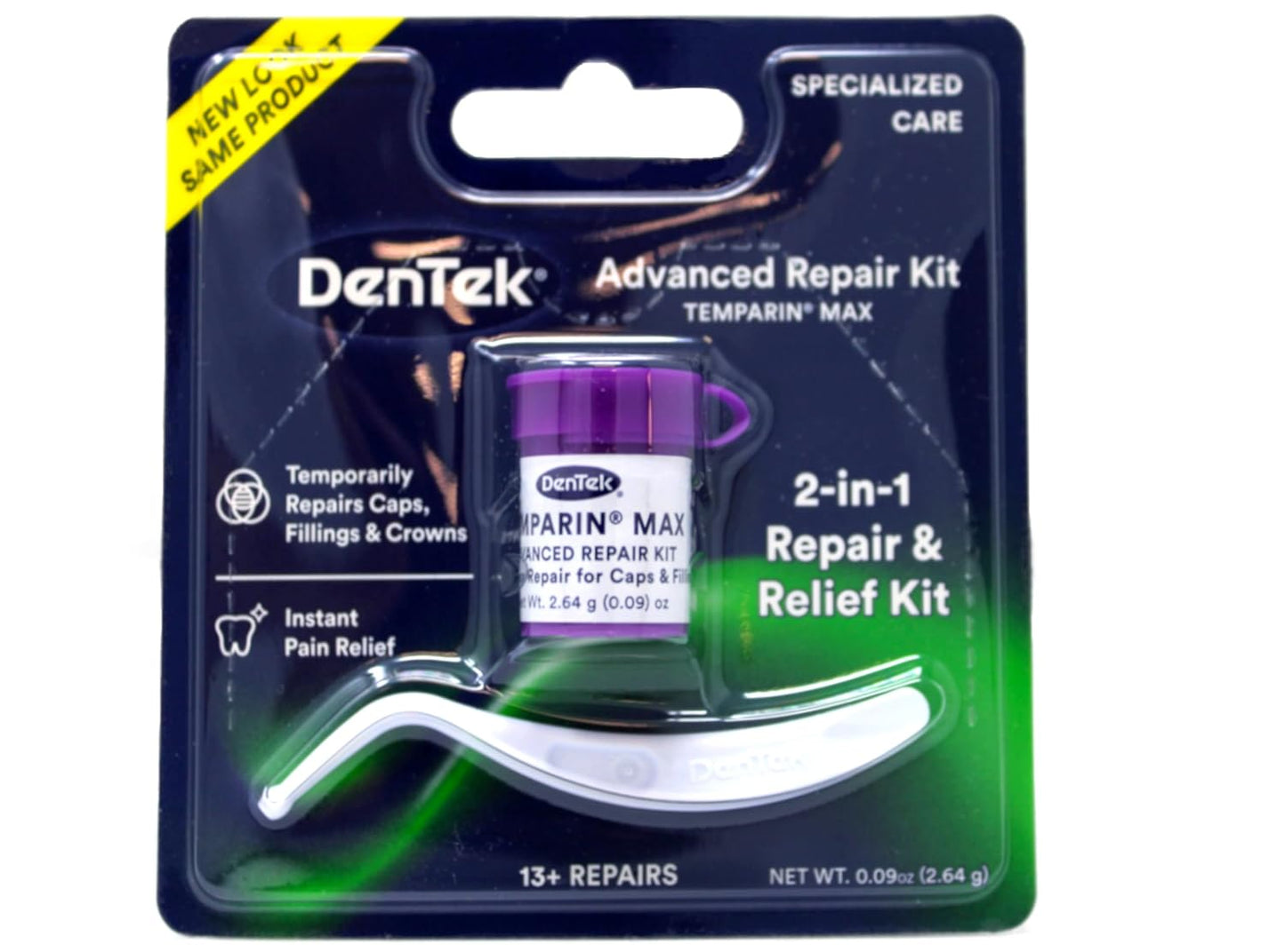 DenTek Temparin Max Advanced Dental Repair Kit, 13+ Repairs