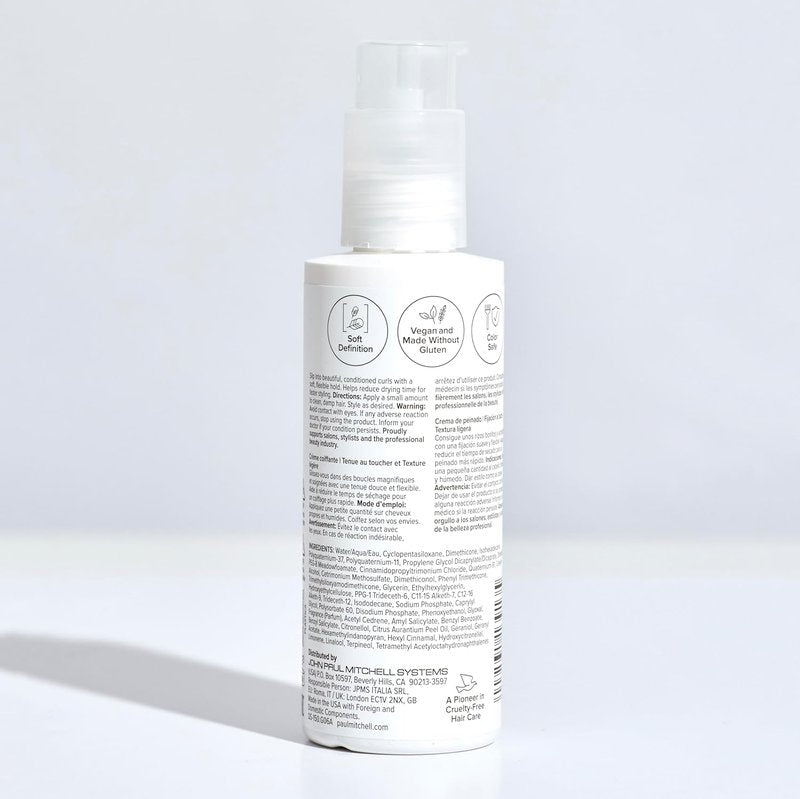 Paul Mitchell Quick Slip Styling Cream - Faster Styling & Touchable Hold for Curly & Wavy Hair | 5.1 fl. oz