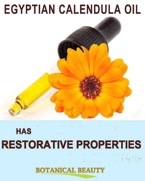 Botanical Beauty CALENDULA OIL Egyptian Calendula Officinalis Marigold Oil Pure Natural for FACE, SKIN, BODY, HAIR, NAILS 1Fl.oz.- 30 ml Skin Moisturizer Oil