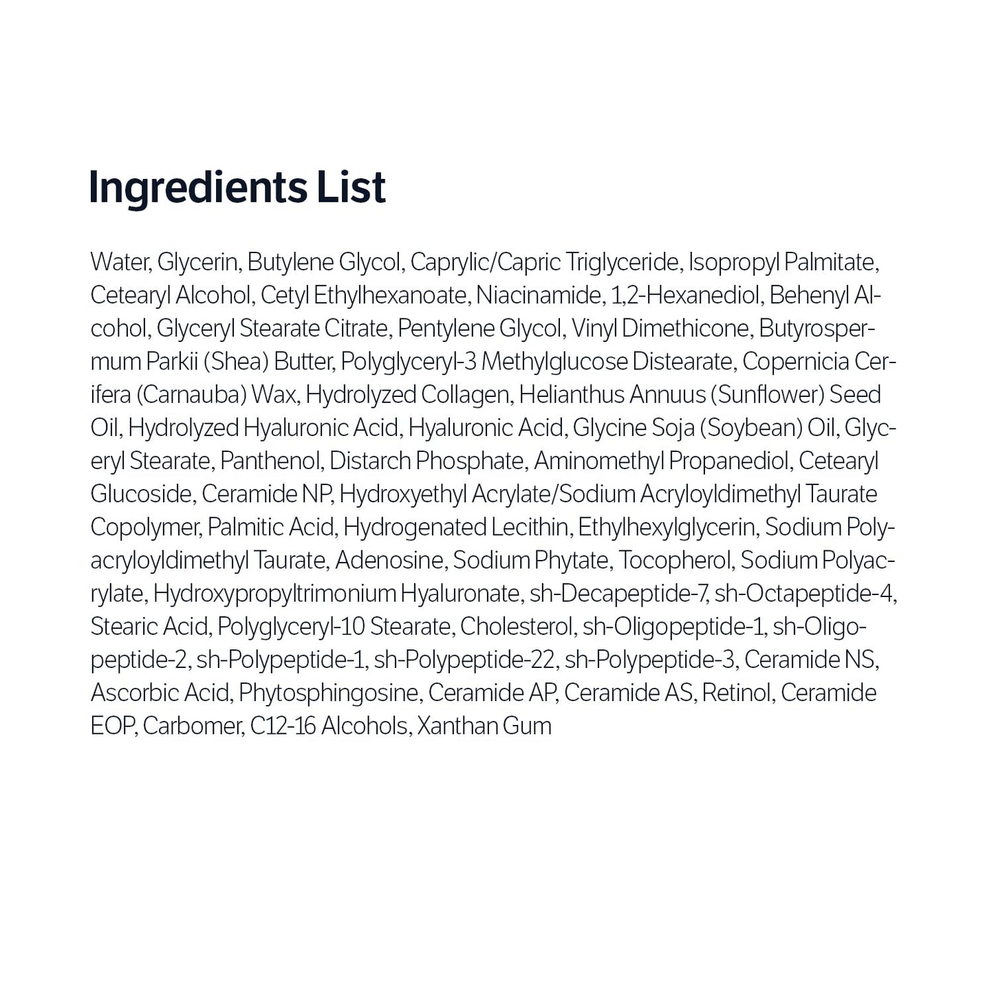 SUNGBOON EDITOR Deep Collagen 7GF Korean Night Cream for Face and Neck, Advanced Skincare Formula & Nighttime Moisturizer, 5 Ceramides & Retinol, Firm-Looking/Barrier-Supporting, 1.69oz
