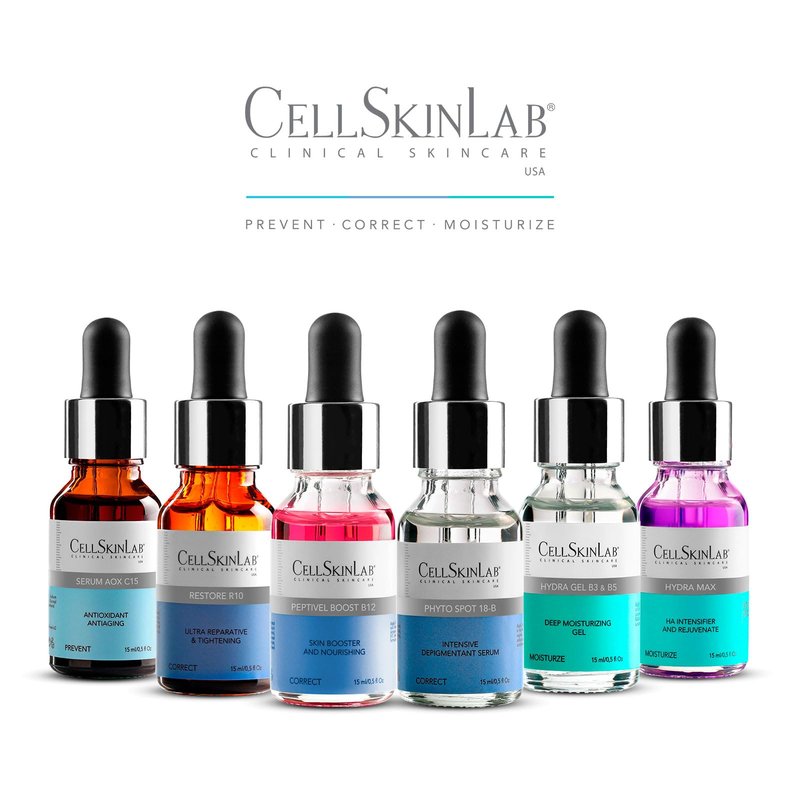 CellSkinLab Hydra Gel B5 & B3 Deep Moisturizing Gel for Long Lasting Action with Hyaluronic Acid, Vitamin B5 and Vitamin B3 for Smooth, Moisturized and Healthy skin - 0.5 fl Oz