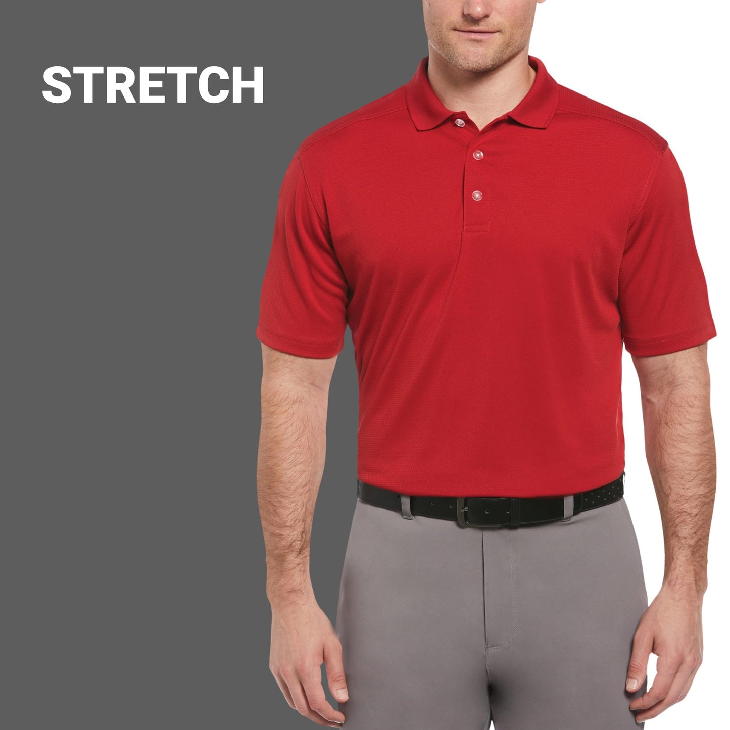 Callaway Men's Regular Short Sleeve Core Performance Stretch Golf Polo, Sun Protection, Moisture-Wicking (Available in Big & Tall), Peacoat, XX-Large