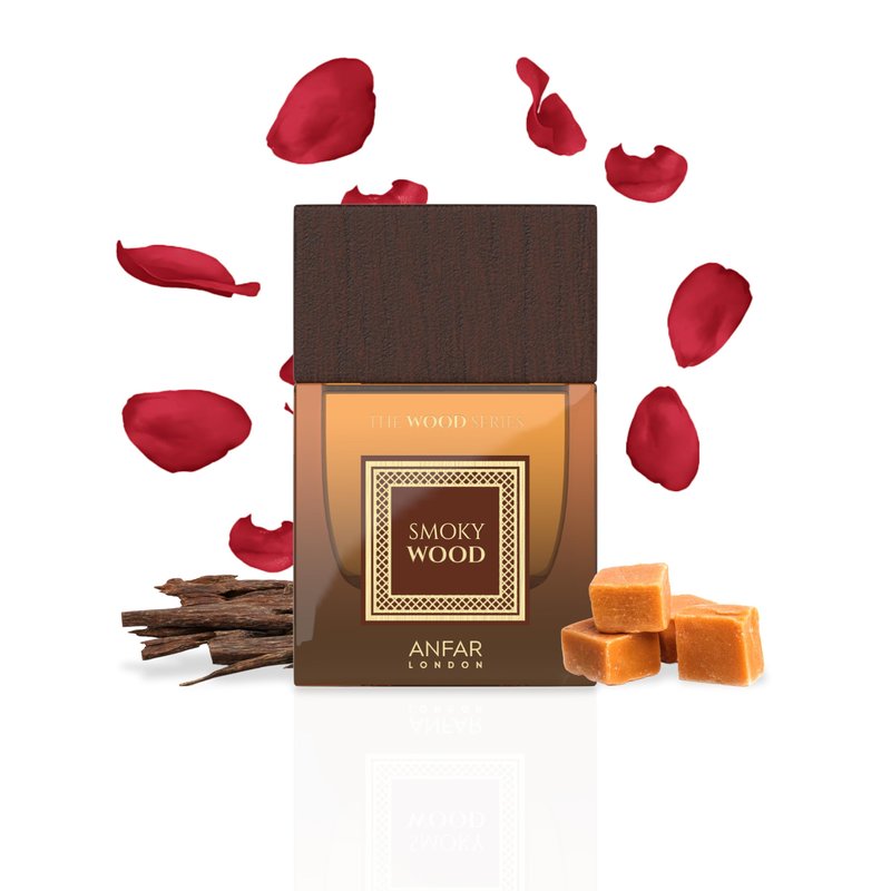 Anfar London - Smoky Wood by Anfar for Men - 3.4 oz Extrait De Parfum Spray