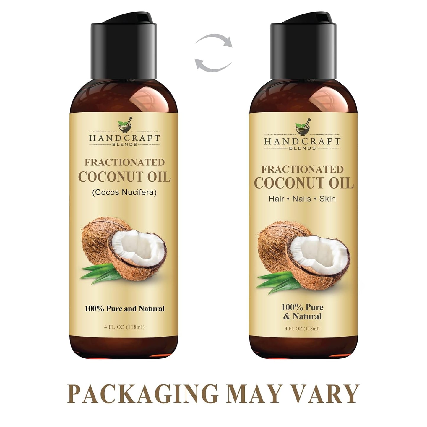 Handcraft Blends USDA Organic Jojoba Oil - Cold-Pressed 4 Fl Oz - 100% Pure and Natural - Premium Grade Carrier Oil for Skin and Hair - Hair and Body - Massage - Hexane-Free