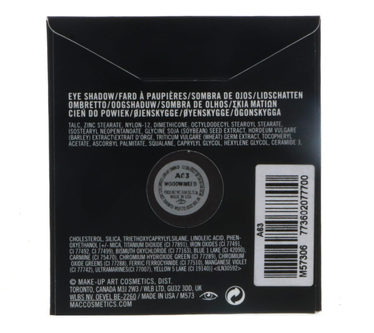 MAC Small Eye Shadow Refill Pan - Woodwinked 1.3g