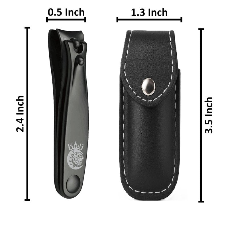 Made in Solingen, Germany - APEXAY Premium Professional Nail Clipper for Men & Women, Ultra Sharp Heavy Duty Surgical Stainless Steel, Maximum Durability (Small)
