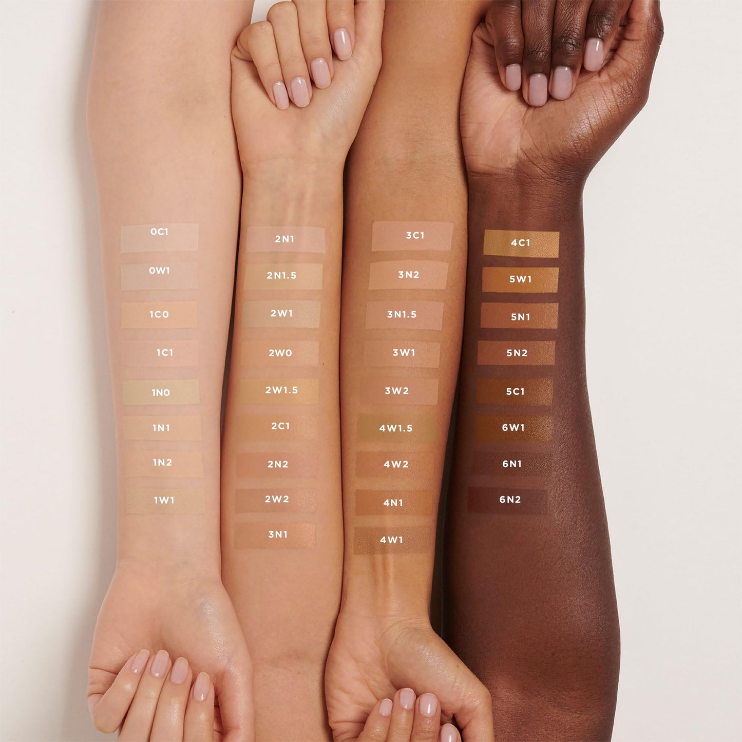 Laura Mercier Flawless Lumière Foundation, 15HR Hydration, Medium to Full Coverage, Improves the Look of Dull and Dry Skin, Luminous Finish, Non-Comedogenic, Vitamin C Infused, 1C1 Shell