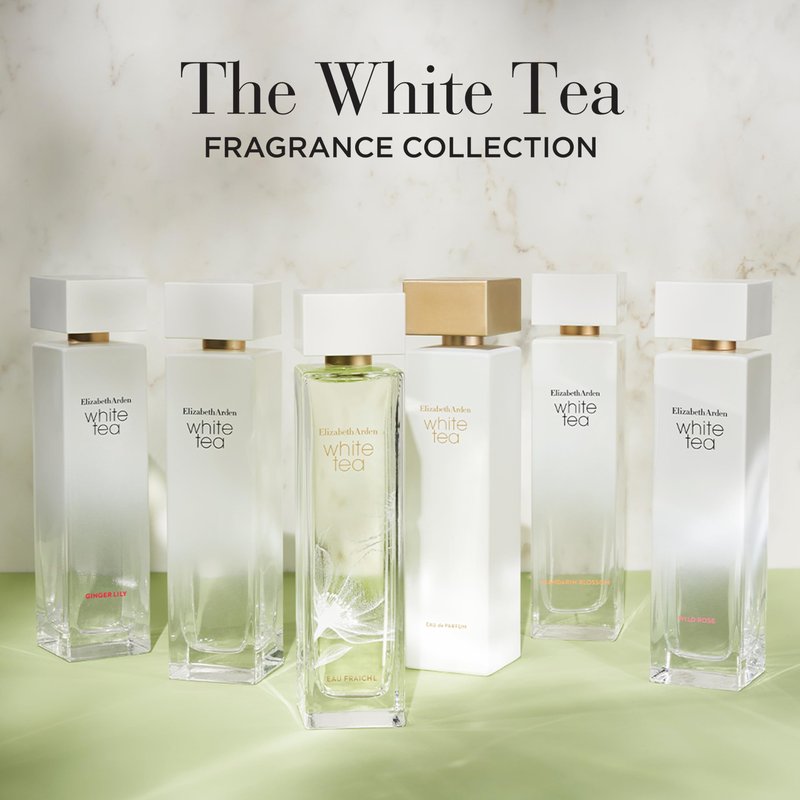Elizabeth Arden White Tea Wild Rose Eau De Toilette Spray, Perfume for Women, 3.3 fl oz