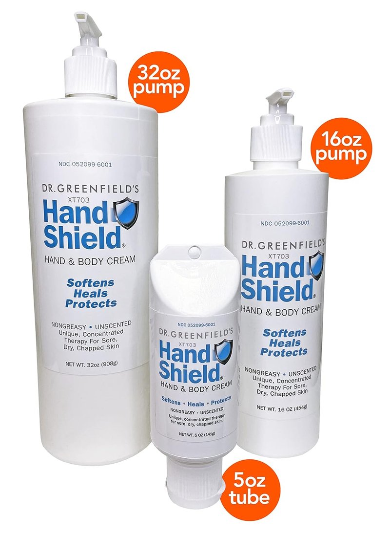 HandShield Hand and Body Cream - Nourishing Moisturizer for Dry Skin | 16 Ounces