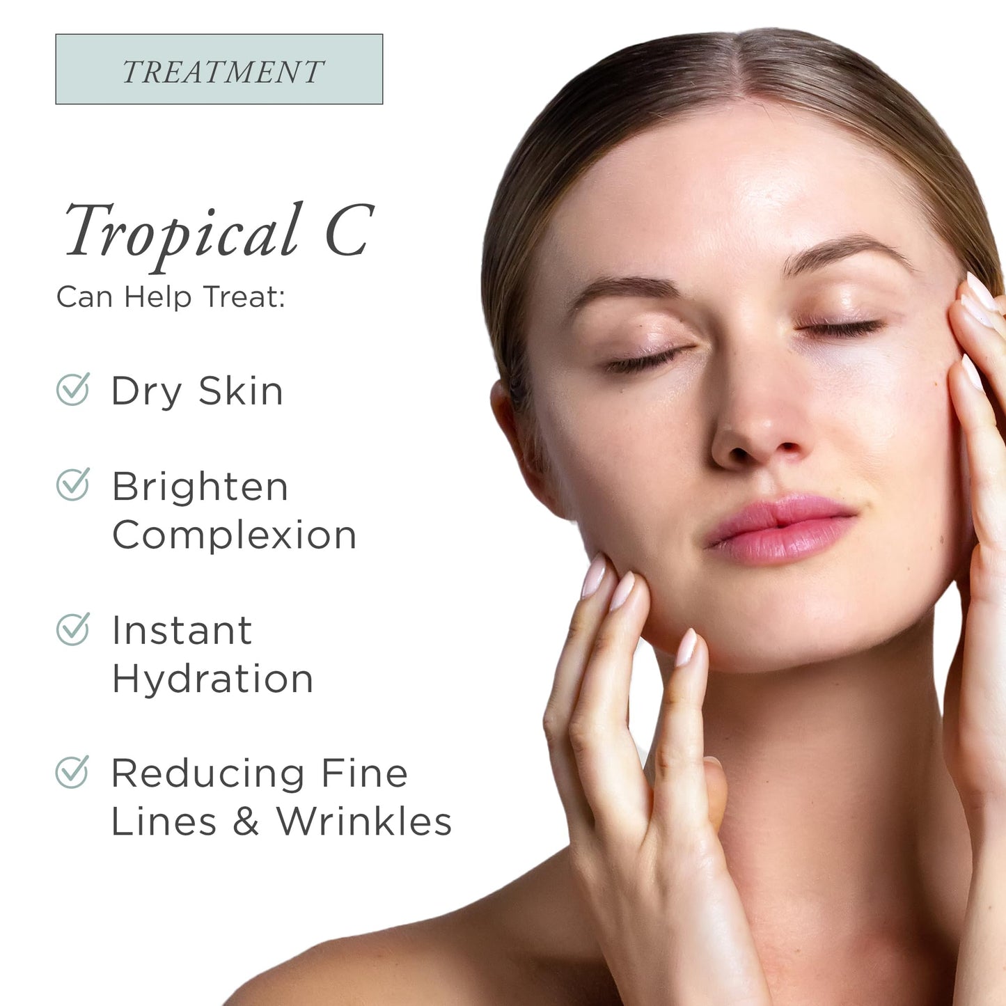 PÜR MINERALS Tropical C Brightening Vitamin C & Peptide Moisturizer, Vitamin C, Peptide, Hyaluronic Acid, 1.76 oz