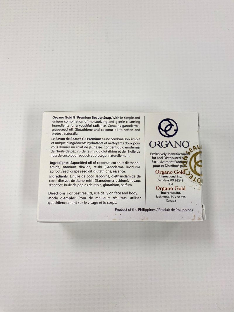 ORGANO G3 Premium Beauty Soap with Ganoderma Lucidum – (1bar)