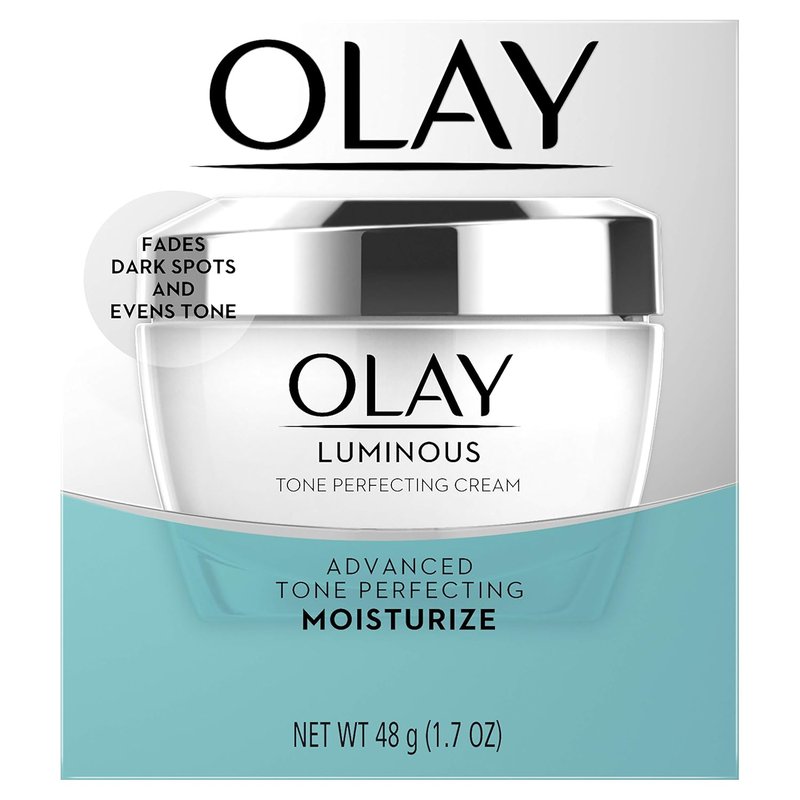 Olay Dark Spot Corrector - Luminous Tone Perfecting Cream | Advanced Face Moisturizer, 48g