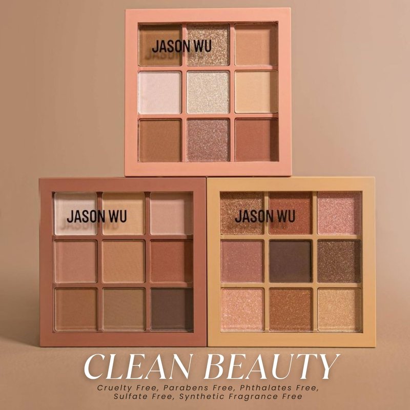 Jason Wu Flora 9 Eye Shadow Pallete - 9 Pigmented, Buildable, Blendable Color Pallete - 0.19 Oz - 01 Matte Agave