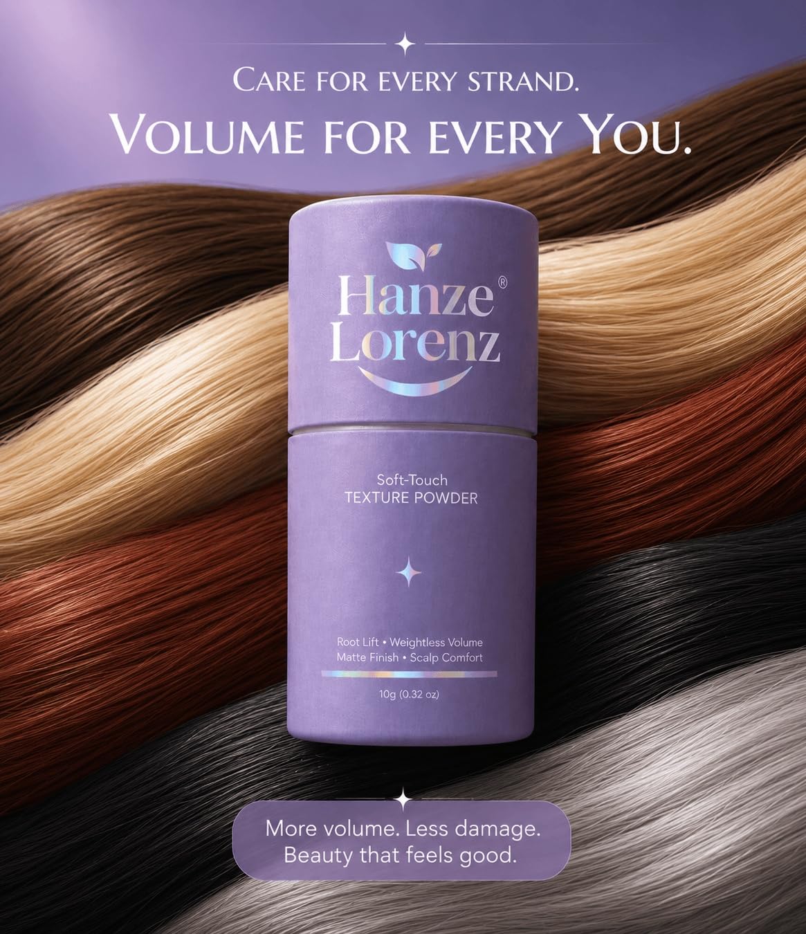 Texture Powder Hair Women - Volumizing Root Lift Styling Dust Unscented