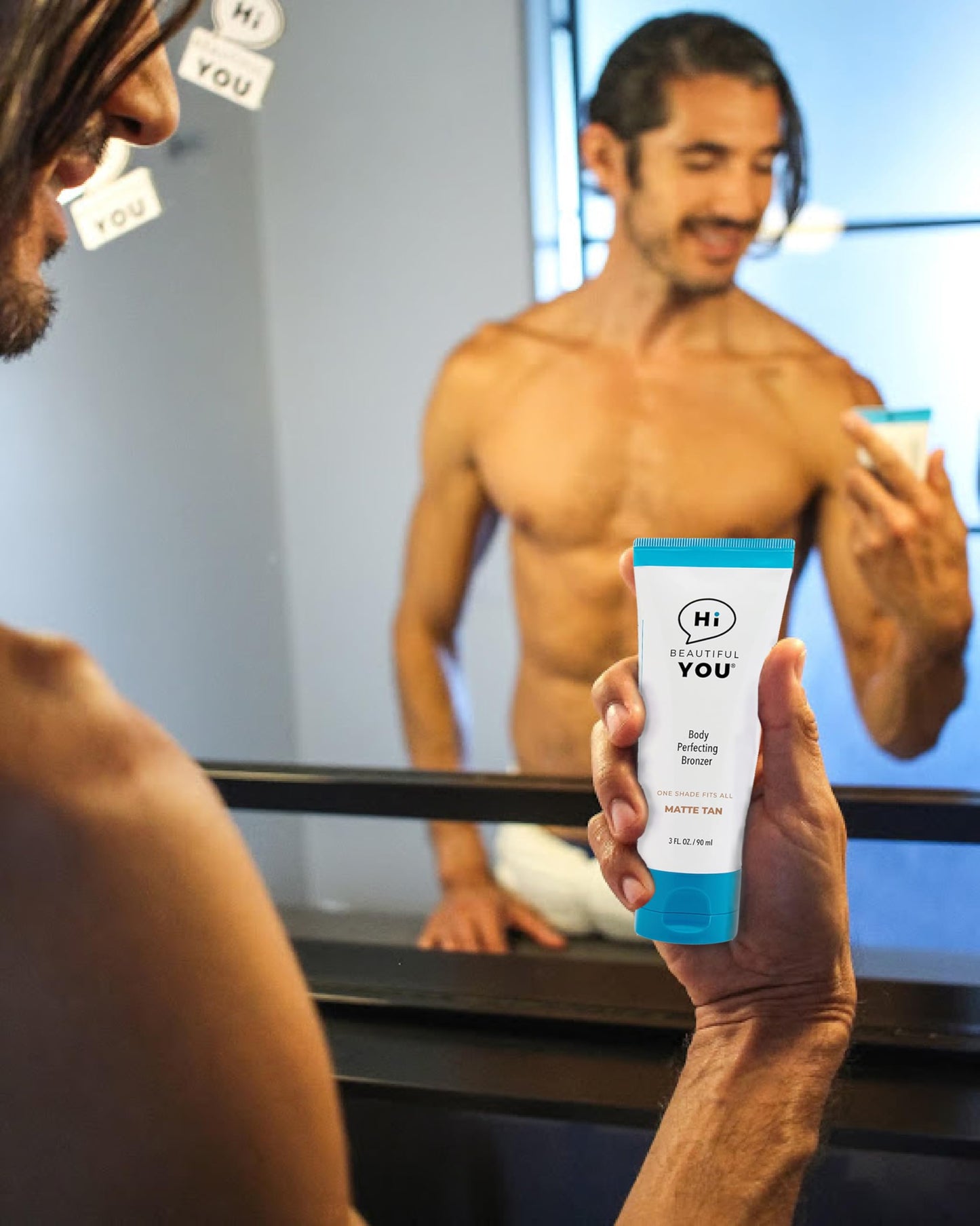 From the Creator of per-fekt beauty, Body & Leg Perfecting Bronzer | Instant, Healthy, Waterproof, Wash Off. DHA Free | Natural Looking Tan, Transfer Resistant | No Orange Skin, No Stink, No Streak.