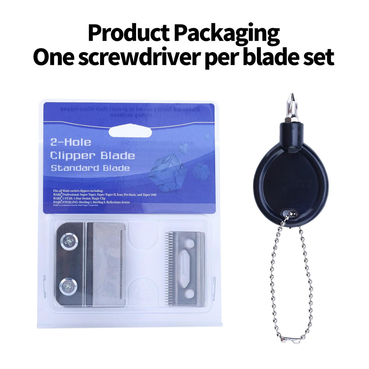 Professional Replacement Blades 6X0 for Wahl 5-Star Balding Clipper