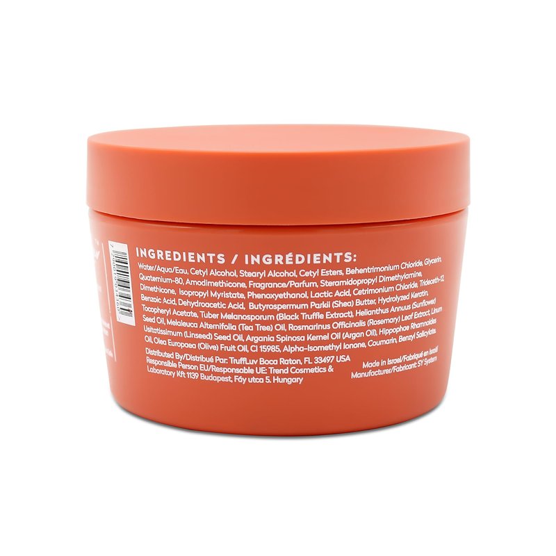 TruffLuv Argan Mask - Deep Conditioning Hair Mask - Hair Moisturizer with Black Truffle and Argan Oil - Enhances Elasticity and Texture - 8.45 oz