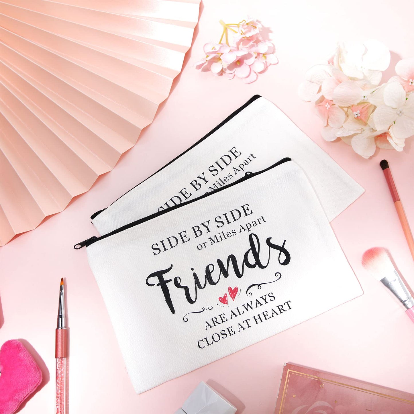 Saintrygo 20 Pieces Return Gifts for Women Makeup Bag Cosmetic Bags for Women Party Favors Friends Gifts