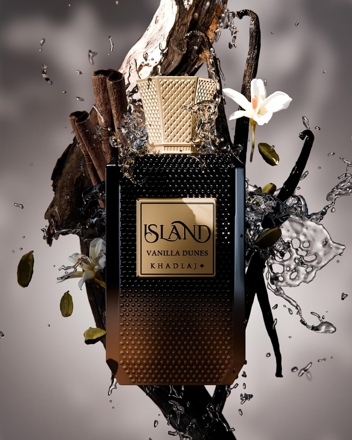 Khadlaj Island Vanilla Dunes Extrait De Parfum, 100 ML, For Men