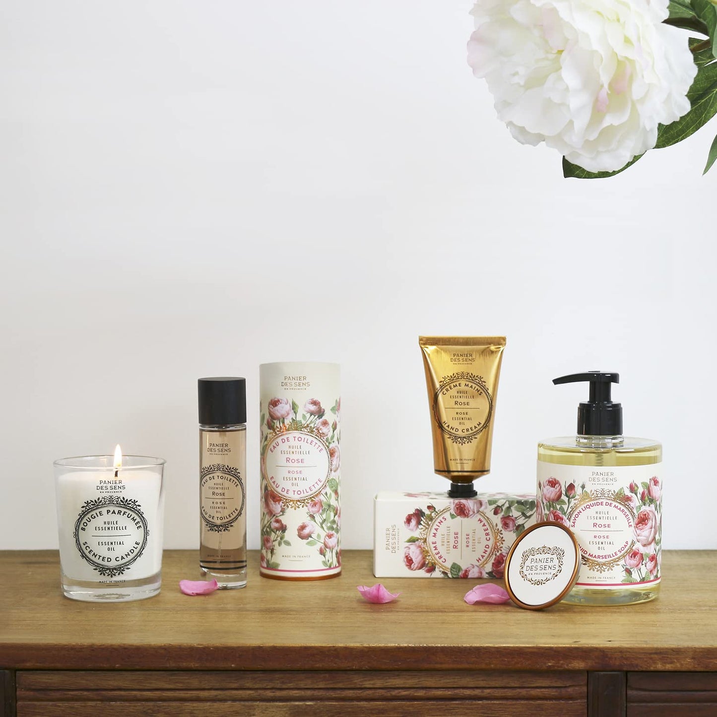 Panier des Sens Rose Travel Size Hand Cream, 1 fl oz