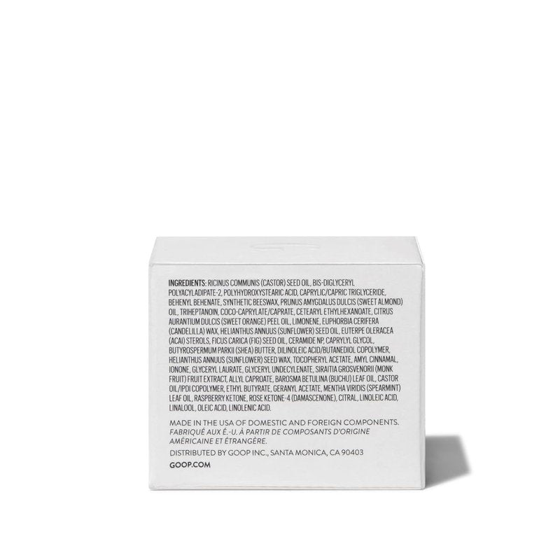 Goop Beauty Nourishing Lip Repair Mask - Hydrating Treatment with Ceramides & Vegan Lanolin | 0.3 oz