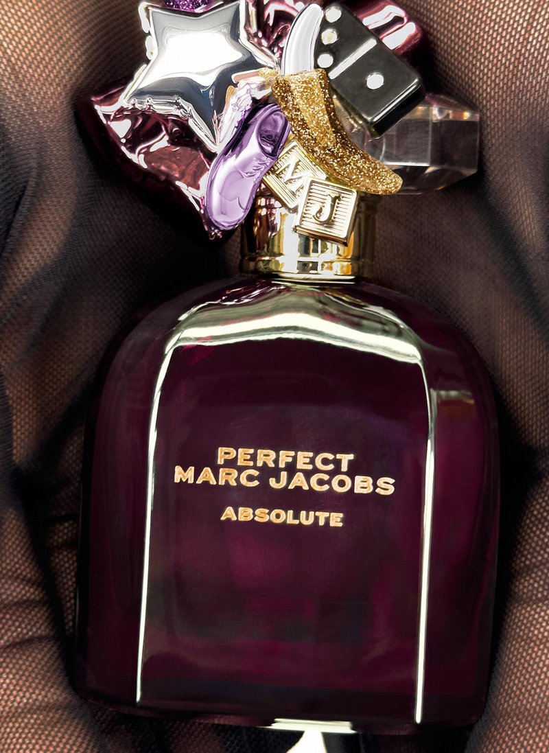 Marc Jacobs Perfect Absolute Eau de Parfum – Ambery Women's Perfume – With Notes Caramelized Fig Accord, Jasmine Absolu & Rich Amber Accord – 1.6oz
