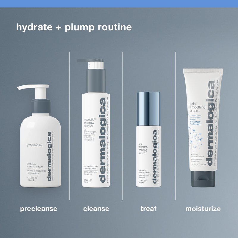 Dermalogica Magnetic AfterGlow Facial Cleanser, Mucin Cleansing Cream with Hyaluronic Acid - Delivers Glowing and Moisturizing Skin, 5.1 fl oz