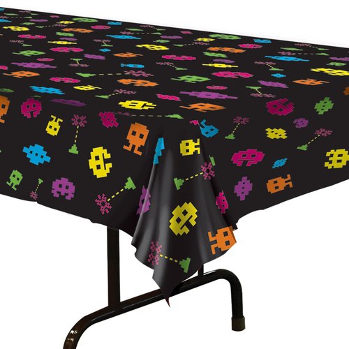 Beistle Totally 80s Plastic Tablecover