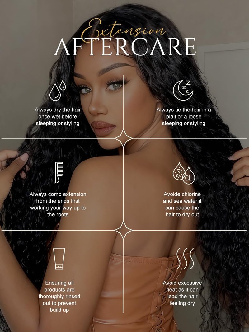 inlovwith Deep Wave Human Hair Bundles, Curly Bundles by 100% Unprocessed Indian Virgin Hair, Keep Texture Wet and Wavy After Multiple Washes(Single Bundle, 18 Inches)