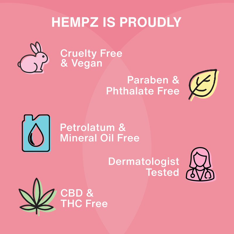 Hempz Herbal Body Moisturizer, Pearl White, Fresh Coconut/Watermelon, 2.25 Ounce (Pack of 4)
