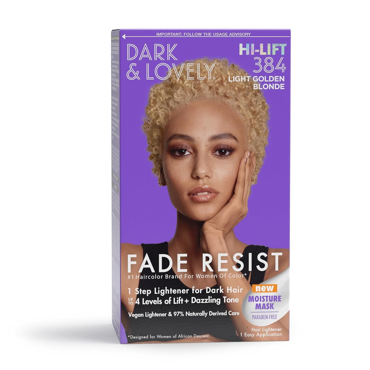 SoftSheen-Carson Interbeauty Dark and Lovely® Uplift Bleaching Kit with Powder, Developer, and Toner for Blonde Hair
