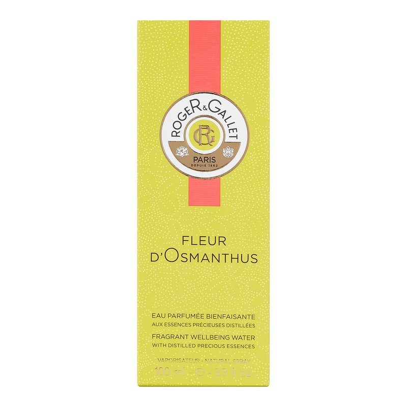 Roger & Gallet | Fragrant Water Body Spray for Women | Fleur d'Osmanthus 3.3 Fluid Oz.